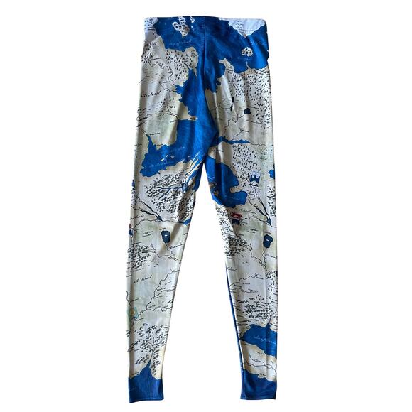 BlackMilk Game of Thrones Women's Leggings Map of Westeros Size Medium EUC - Picture 2 of 12